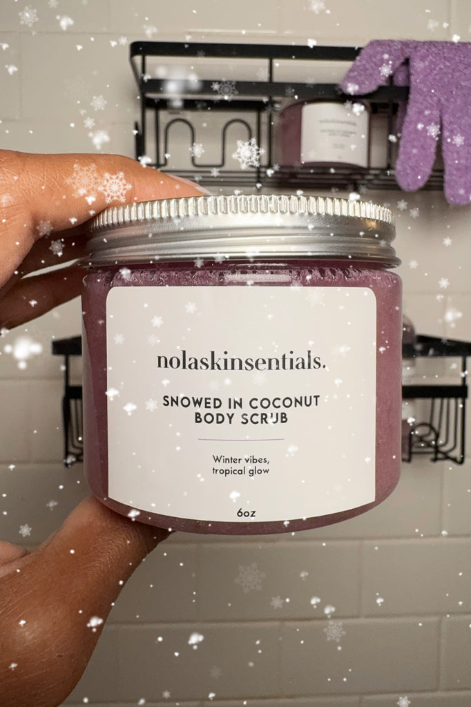 Snowed in Coconut Body Scrub